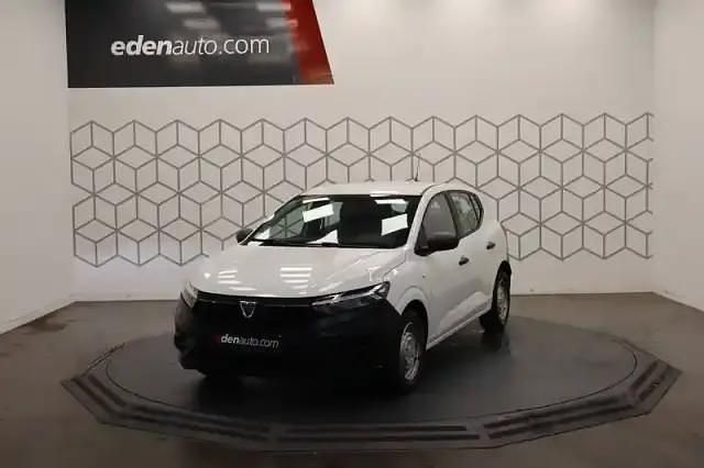 Blanc glacier Occasion 2021 Dacia Sandero Berline | 8 760 € (Super prix) - Image 1/4