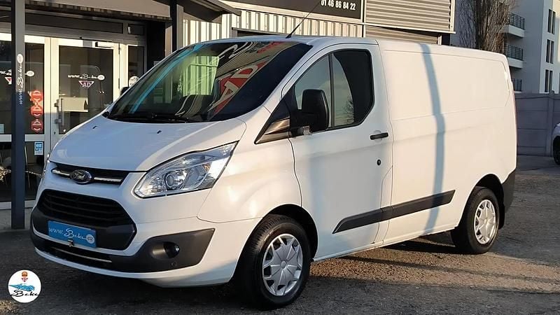 Blanc Utilisé 2018 Ford Transit Custom Business Edition Van | 13 900 € (Prix juste) - Image 1/4