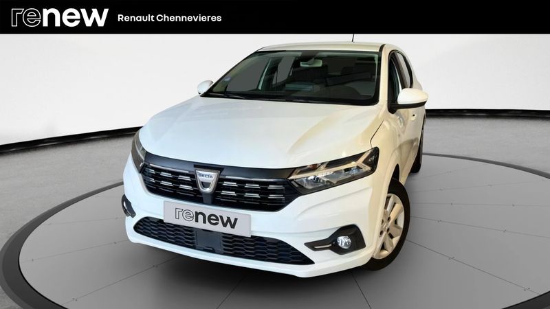 Rouge Utilisé 2022 Dacia Sandero Comfort Citadine | 12 490 € (Bon prix) - Image 1/4