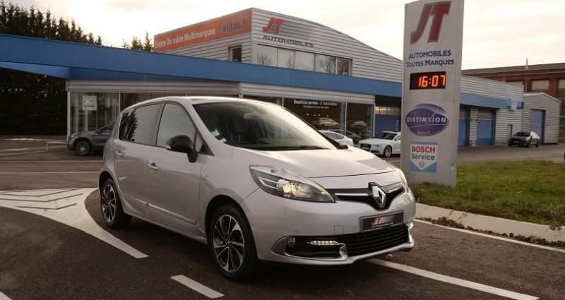 Gris Occasion 2015 Renault Scénic III Monospace | 9 890 € (Prix juste) - Image 1/4