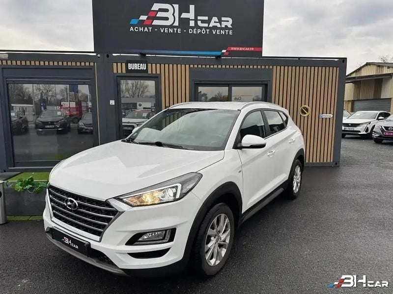 Blanc Occasion 2020 Hyundai Tucson SUV | 20 590 € (Bon prix) - Image 1/4