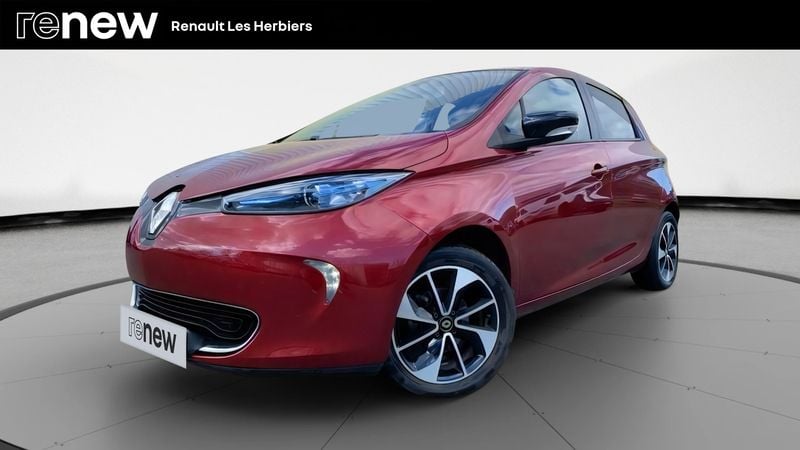 Rouge Utilisé 2018 Renault Zoe Intens Citadine | 7 590 € (Bon prix) - Image 1/4