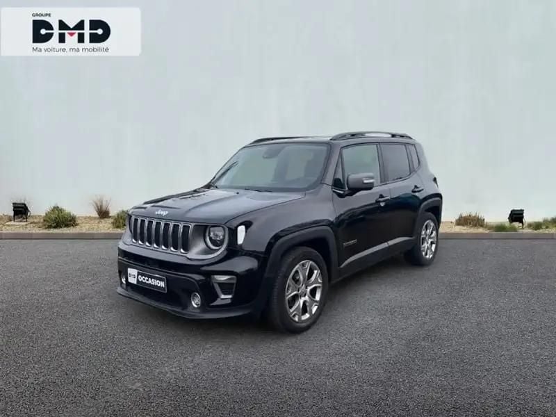 Noir Utilisé 2022 Jeep Renegade Limited SUV | 15 900 € (Prix juste) - Image 1/4