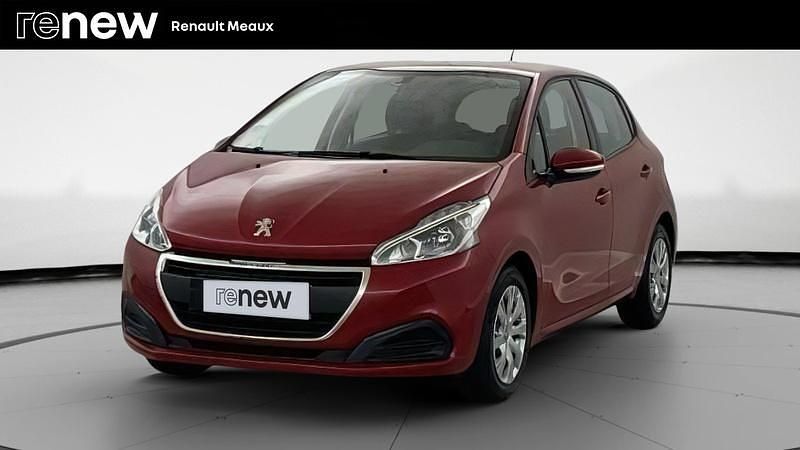 Rouge Occasion 2019 Peugeot 208 Active Citadine | 8 499 € (Prix juste) - Image 1/4