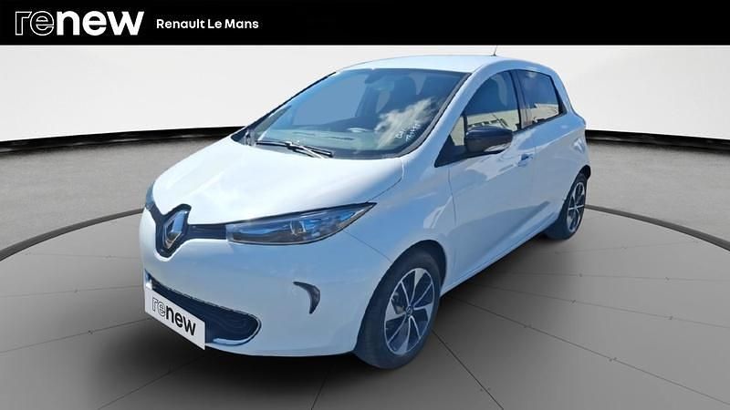 Blanc Utilisé 2019 Renault Zoe Intens Citadine | 8 199 € (Bon prix) - Image 1/4