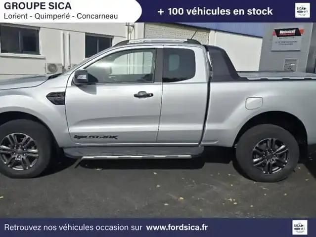 Occasion Ford Ranger Wildtrack 2021 Gris luna Pick-up