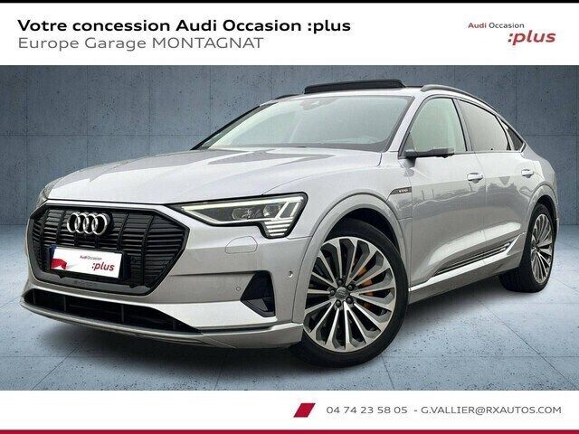 Argent fleuret métallisé Utilisé 2020 Audi e-tron Sportback Advanced SUV | 41 900 € - Image 1/4