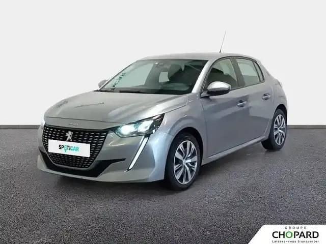Gris Occasion 2020 Peugeot 208 S Citadine | 10 490 € (Prix assez cher) - Image 1/4