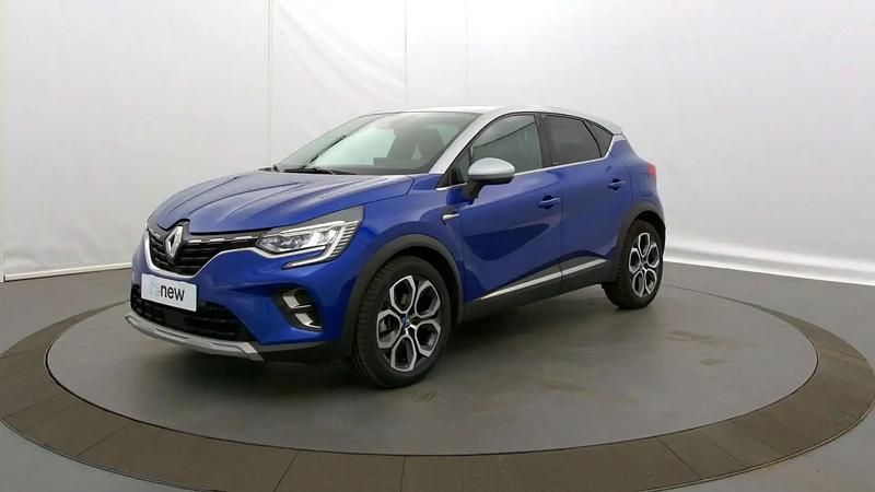 Bleu Occasion 2021 Renault Captur Intens SUV | 18 480 € (Prix juste) - Image 1/4