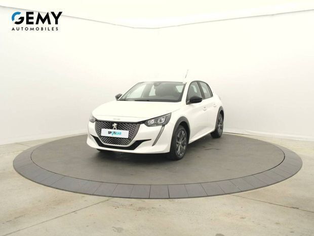 Occasion Peugeot e-208 Active 100 kW (136 ch) 2023 Blanc Citadine