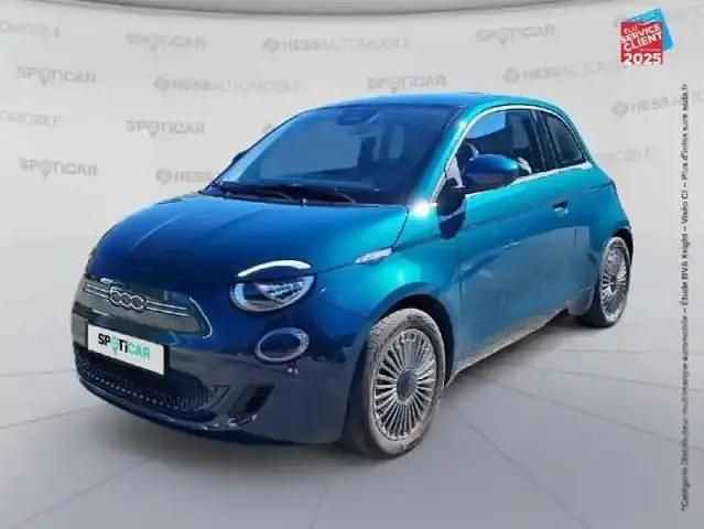 Vert Utilisé 2022 Fiat 500e Berline | 14 999 € (Super prix) - Image 1/4