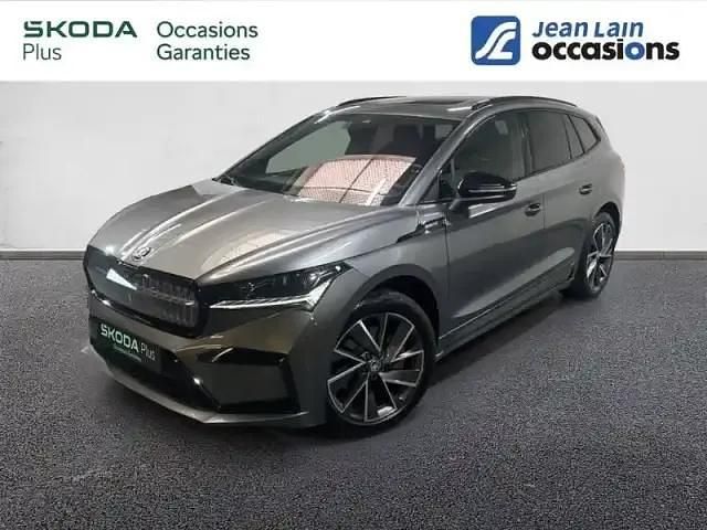 Gris graphite Occasion 2022 Skoda Enyaq iV SUV | 39 990 € - Image 1/4