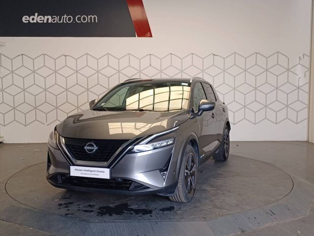 Gris Utilisé 2024 Nissan Qashqai Tekna SUV | 32 990 € (Prix assez cher) - Image 1/4