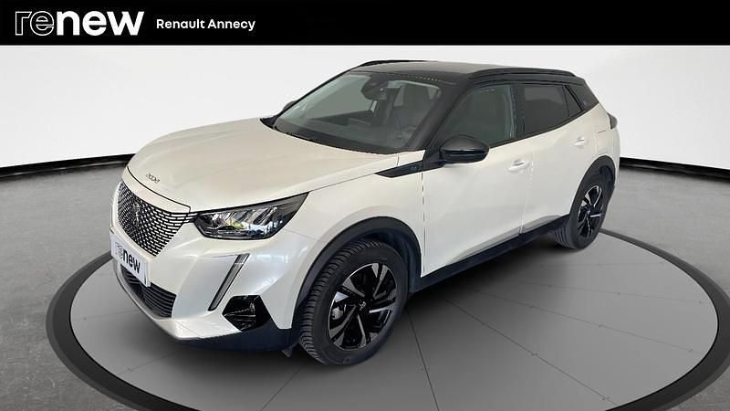 Blanc Utilisé 2022 Peugeot e-2008 SUV | 18 990 € (Prix juste) - Image 1/4