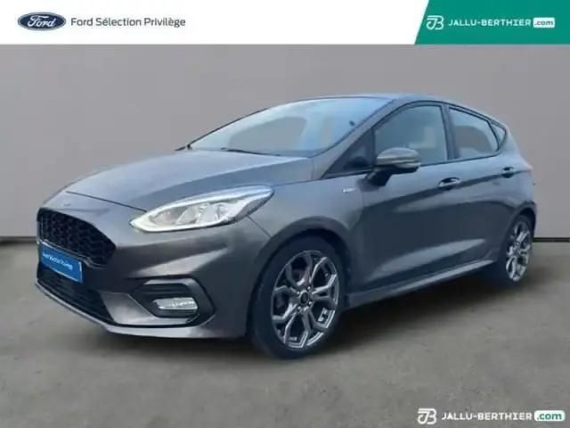 Gris magnetic Occasion 2018 Ford Fiesta ST-Line Berline | 11 490 € (Prix juste) - Image 1/4