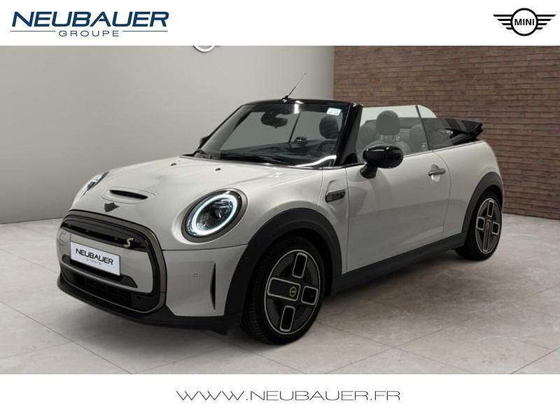 White silver Utilisé 2023 Mini Cooper SE Cabriolet Cabriolet | 36 490 € - Image 1/4