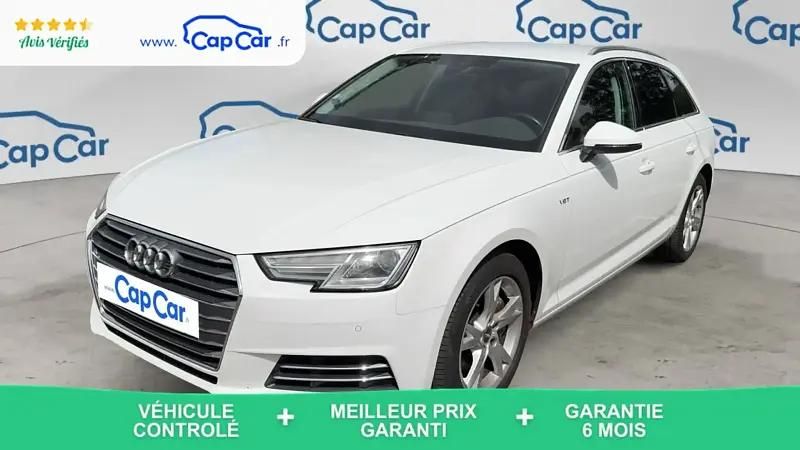 Blanc Utilisé 2016 Audi A4 Design Break | 17 390 € (Bon prix) - Image 1/4