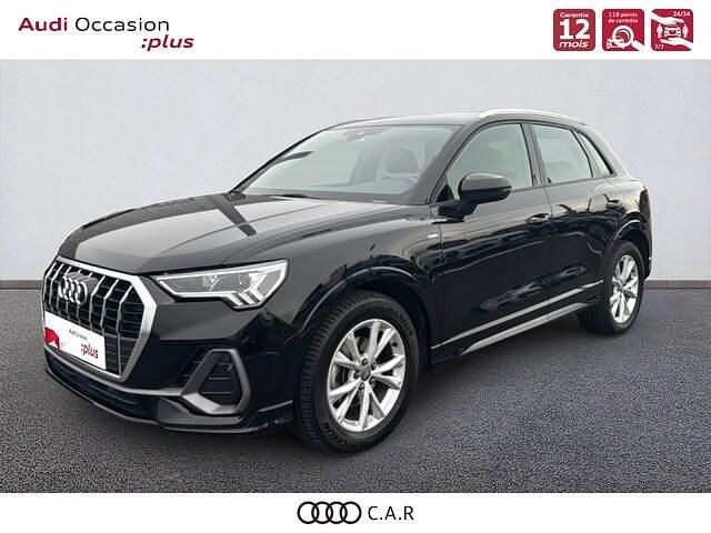Noir mythic métallisé Occasion 2019 Audi Q3 S-Line SUV | 24 990 € - Image 1/4
