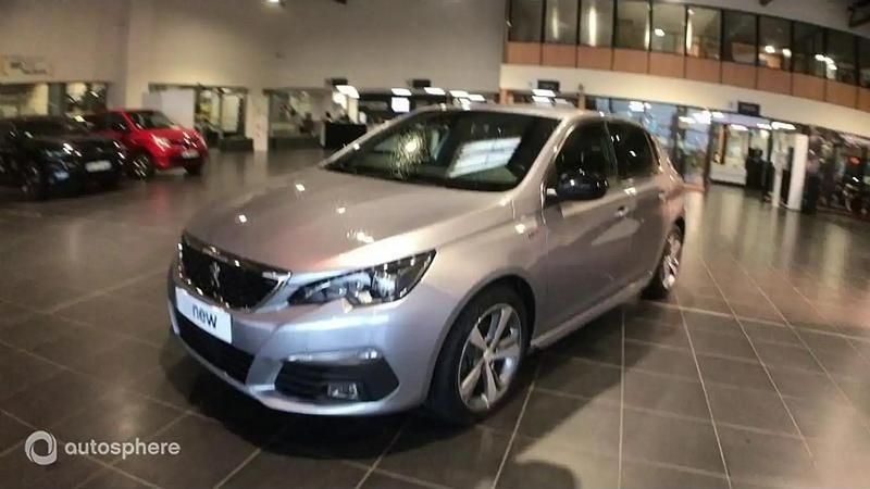 Gris Utilisé 2021 Peugeot 308 GT Berline | 18 999 € (Prix juste) - Image 1/4