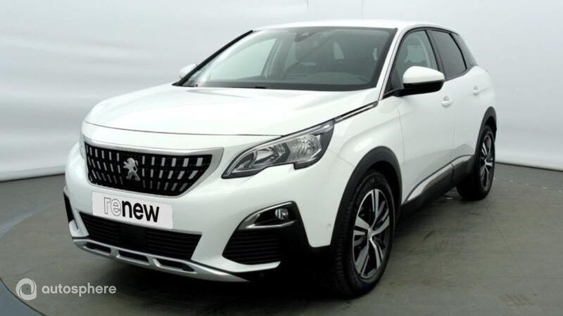Blanc Utilisé 2017 Peugeot 3008 Allure SUV | 12 989 € (Prix juste) - Image 1/4