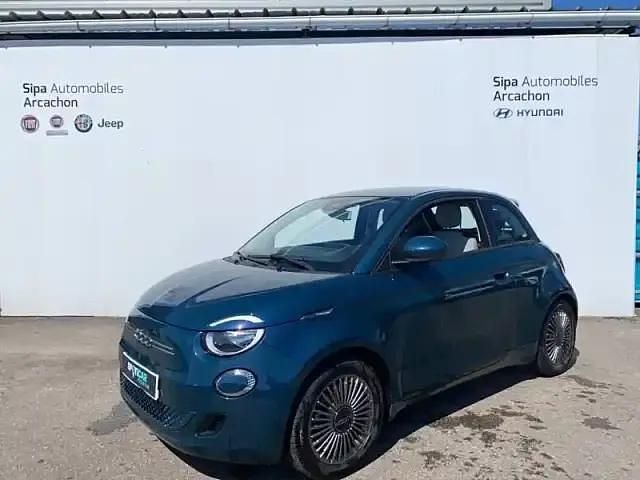 Bleu Utilisé 2022 Fiat 500e Citadine | 13 990 € (Super prix) - Image 1/4