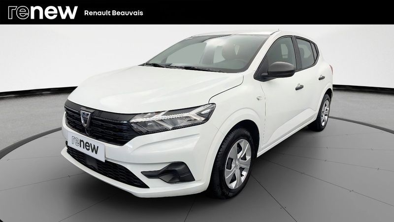 Blanc Utilisé 2022 Dacia Sandero Essentiel Citadine | 11 990 € (Bon prix) - Image 1/4