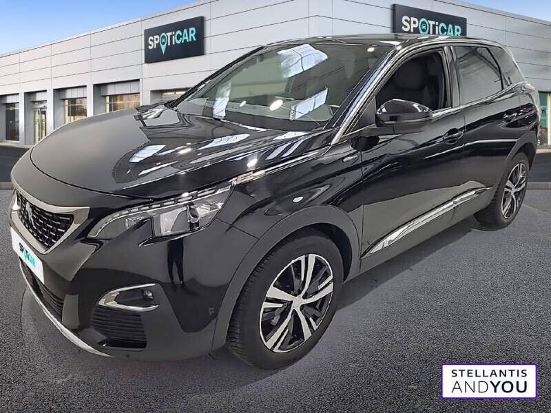 Noir Utilisé 2020 Peugeot 3008 GT-line | 20 990 € (Prix juste) - Image 1/4