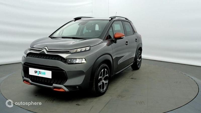Noir Occasion 2021 Citroën C3 Aircross Shine SUV | 13 280 € (Prix juste) - Image 1/4
