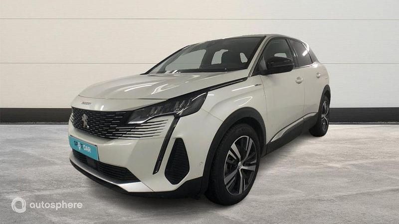 Gris Utilisé 2021 Peugeot 3008 Allure SUV | 22 499 € (Prix juste) - Image 1/4