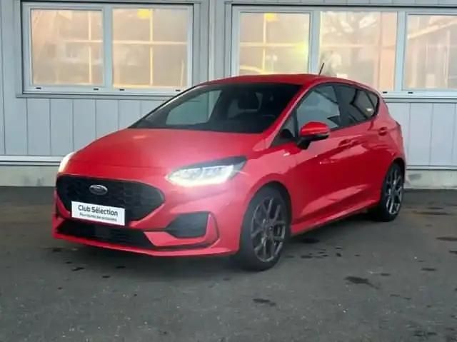 Rouge Occasion 2023 Ford Fiesta ST-Line Berline | 15 990 € (Prix juste) - Image 1/4