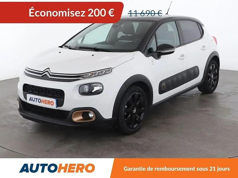 Blanc Utilisé 2019 Citroën C3 Origins Citadine | 11 490 € (Prix juste) - Image 1/2