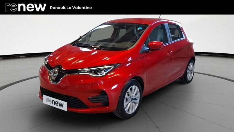 Rouge Utilisé 2020 Renault Zoe Zen Citadine | 13 990 € (Prix juste) - Image 1/4
