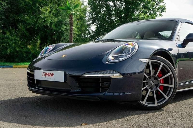 Occasion Porsche 911 Carrera 4S Cabriolet 400 ch (294 kW) 2013 Bleu Cabriolet
