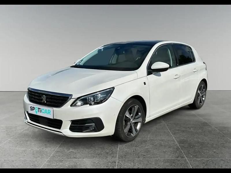 Blanc Utilisé 2019 Peugeot 308 Berline | 12 490 € (Prix juste) - Image 1/4