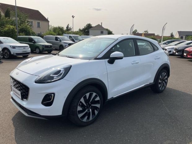 Blanc Utilisé 2024 Ford Puma Titanium Coupé | 20 499 € (Prix juste) - Image 1/4