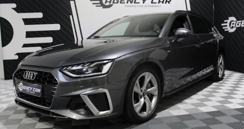 Gris Occasion 2021 Audi A4 S-Line Break | 32 990 € (Prix assez cher) - Image 1/4