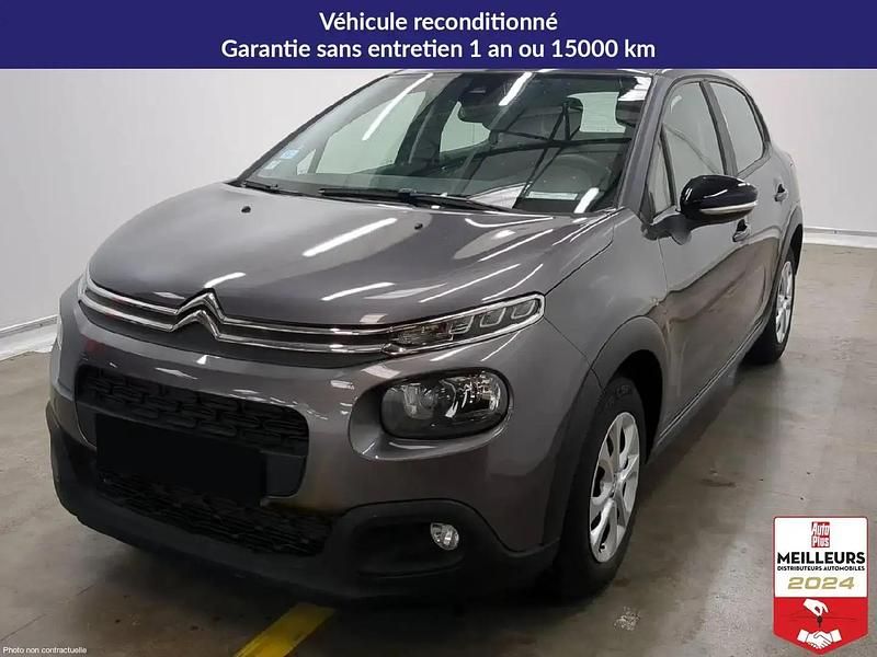 Gris Utilisé 2019 Citroën C3 Feel Citadine | 9 900 € (Prix assez cher) - Image 1/4