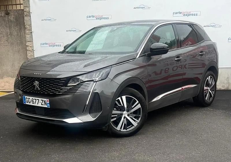 Gris Utilisé 2022 Peugeot 3008 Allure SUV | 15 900 € (Bon prix) - Image 1/4