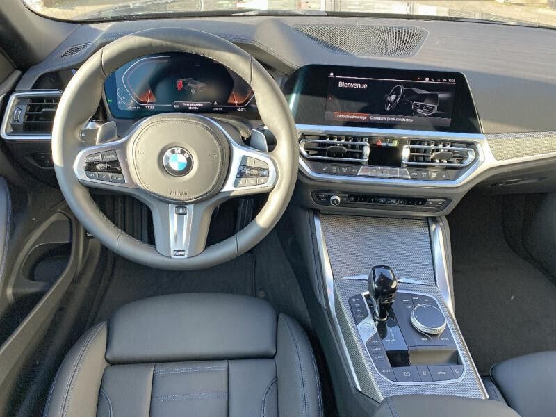 Occasion BMW 420 M Sport 184 ch (135 kW) 2022 Saphirschwarz métallisé Cabriolet