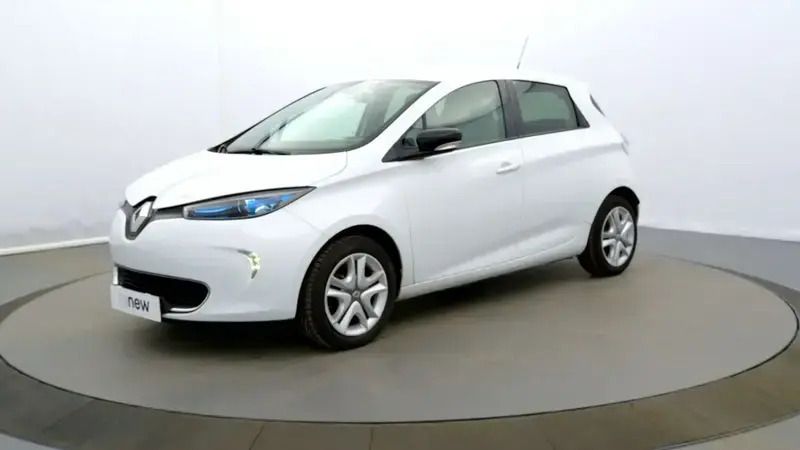 Blanc Utilisé 2018 Renault Zoe Zen Citadine | 5 990 € (Bon prix) - Image 1/4