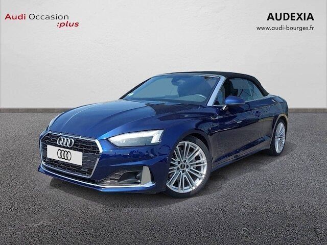 Bleu navarre métallisé Utilisé 2022 Audi A5 Cabriolet Advanced Cabriolet | 41 890 € - Image 1/4