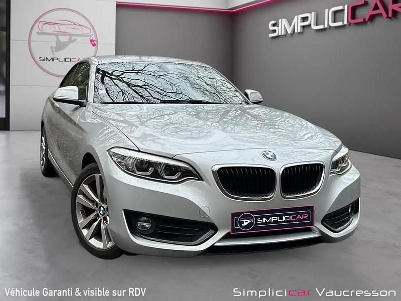 Occasion BMW 218 Sport Line 136 ch (100 kW) 2017 Gris Coupé