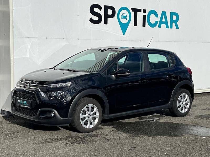 Noir Utilisé 2022 Citroën C3 Citadine | 11 990 € (Prix juste) - Image 1/4