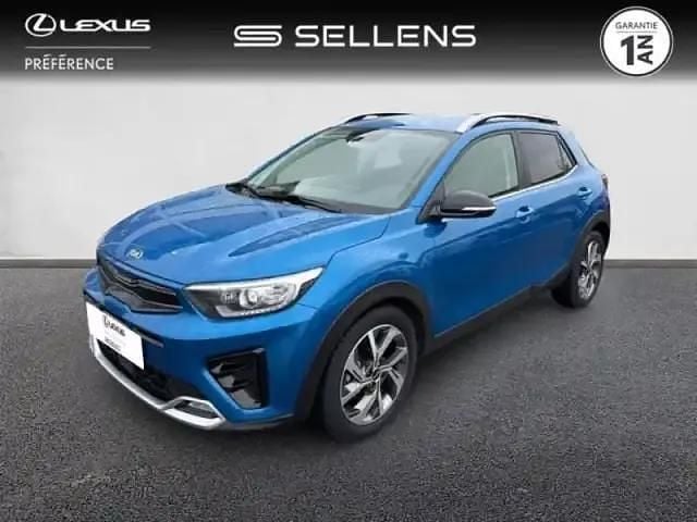 Bleu azur métallisé Occasion 2021 Kia Stonic GT-Line SUV | 16 490 € (Bon prix) - Image 1/4