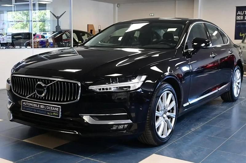 Noir Utilisé 2018 Volvo S90 Inscription Berline | 22 950 € (Prix juste) - Image 1/4