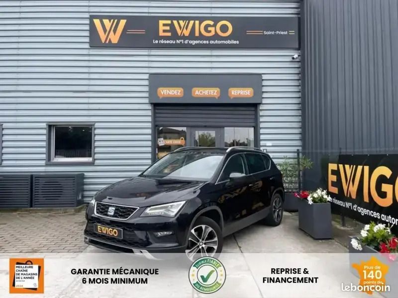 Noir Utilisé 2020 Seat Ateca Style SUV | 19 480 € (Bon prix) - Image 1/4