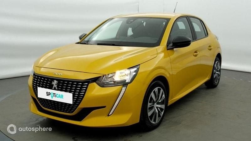 Jaune Utilisé 2023 Peugeot 208 Active Citadine | 13 280 € (Prix juste) - Image 1/4