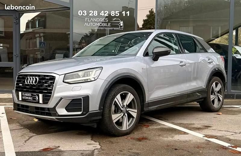 Gris Occasion 2018 Audi Q2 Design SUV | 14 980 € (Prix assez cher) - Image 1/4