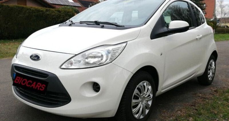 Blanc Utilisé 2009 Ford Ka Titanium Citadine | 4 950 € (Prix juste) - Image 1/4