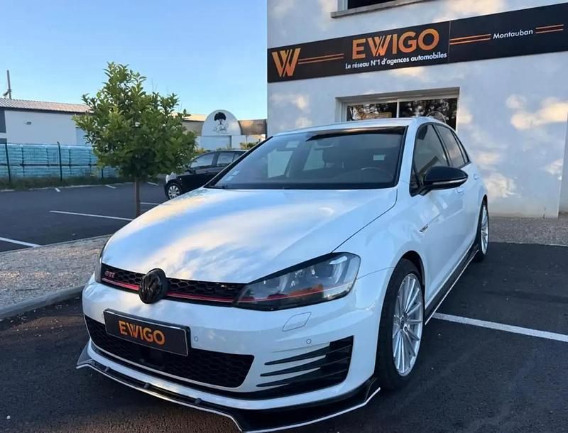 Blanc Occasion 2014 VW Golf VII GTI Berline | 18 990 € (Prix assez cher) - Image 1/4